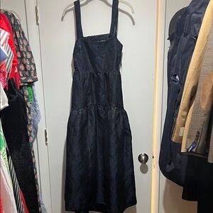 Tuckernuck En Saison Navy Midi cocktail dress